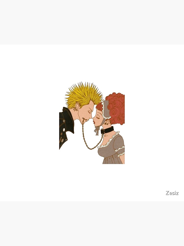Miwako And Arashi Paradise Kiss Throw Pillow - Image 2