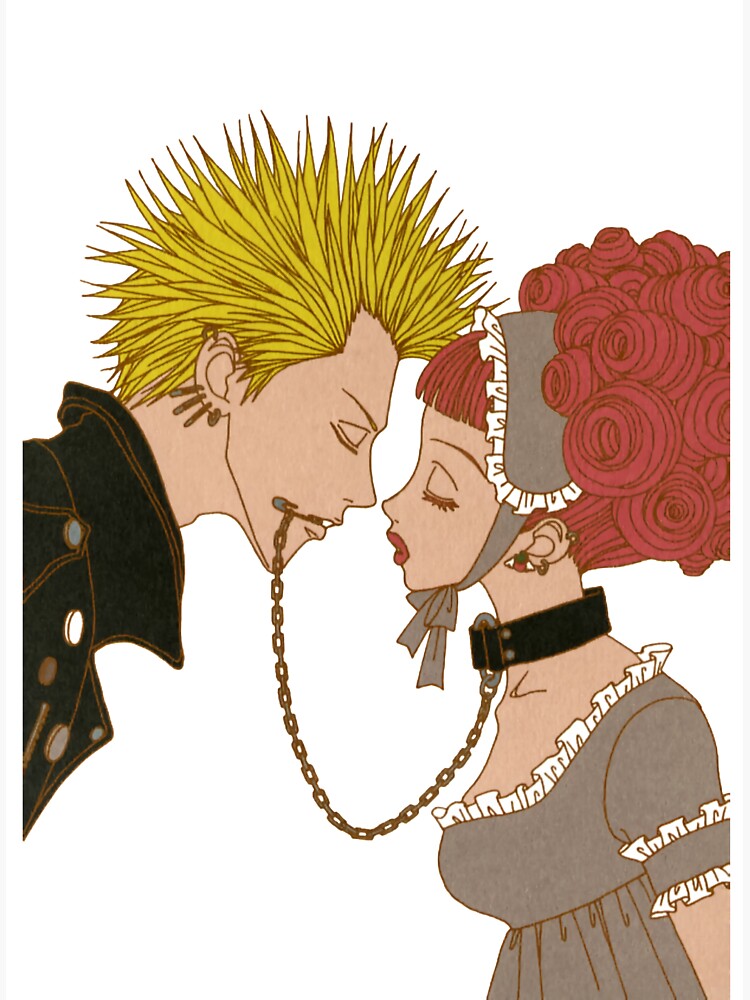 Paradise Kiss Vintage Manga Throw Pillow - Image 2