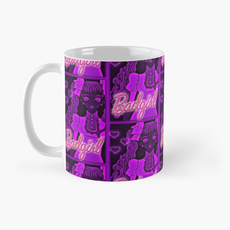 Miwakos A Bad Girl Black Mug - Image 2
