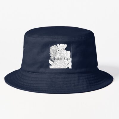 Paradise Kiss Retro Black & White Bucket Hat