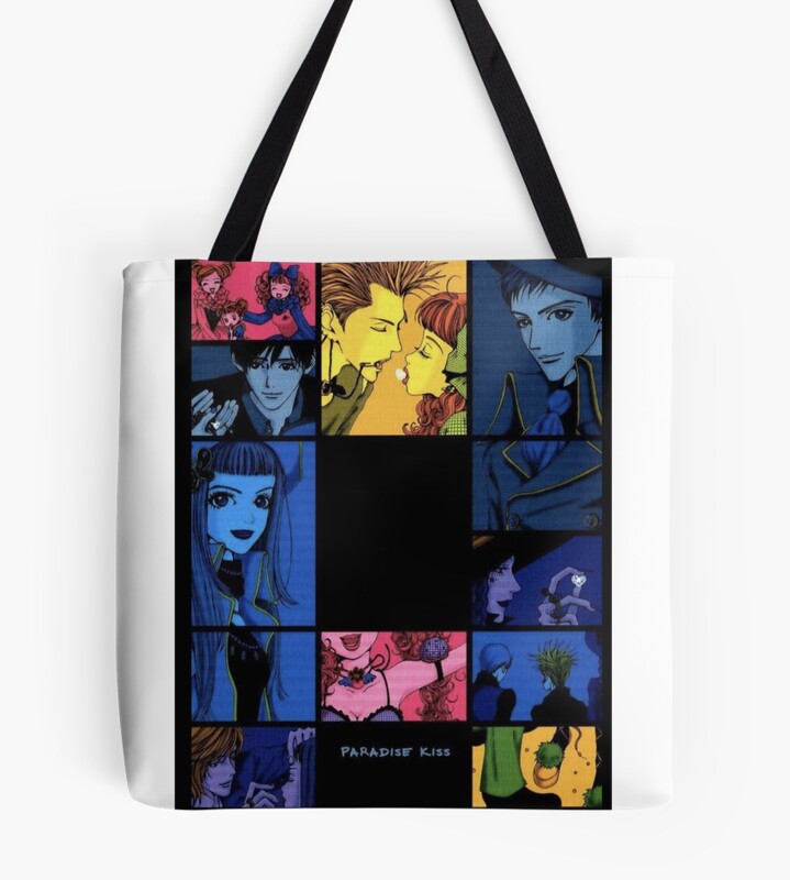 Retro Inspired Graphic Artwork Paradise Kiss Tote Bag