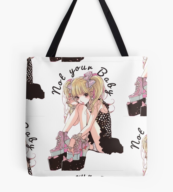 Not Your Baby Anime Girl V1 Tote Bag