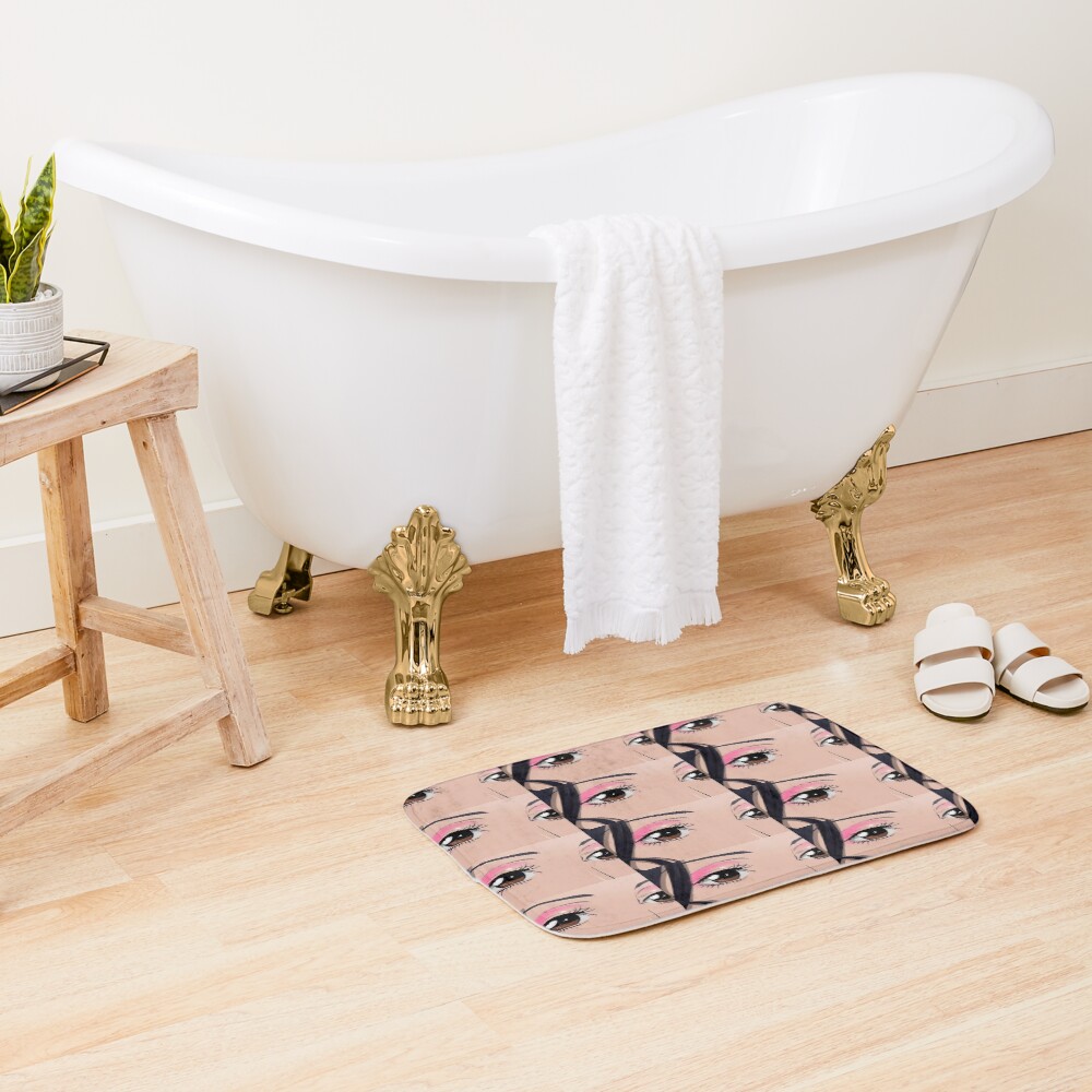 Yukari Caroline Eye Makeup Bath Mat - Image 2