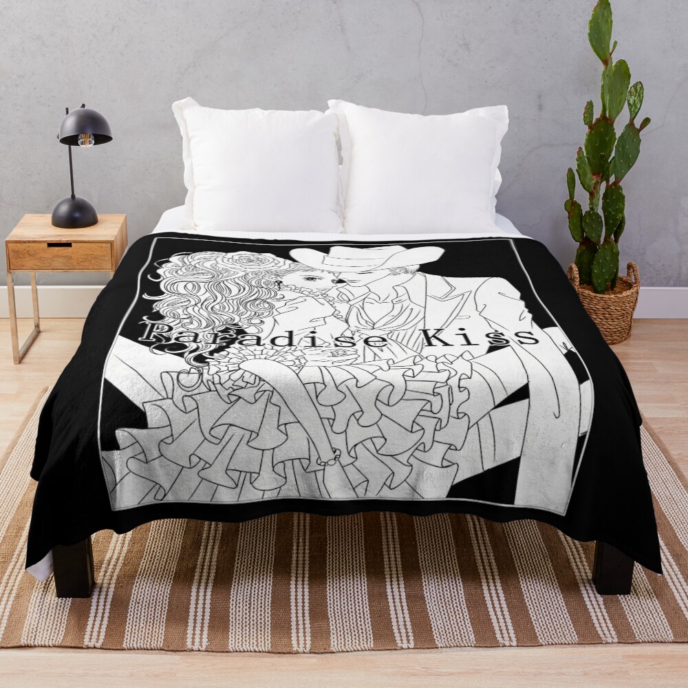 Paradise Kiss Vintage Throw Blanket