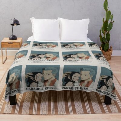 Paradise Kiss Yukari Caroline Hayakasa And Joji George Koizumi Throw Blanket