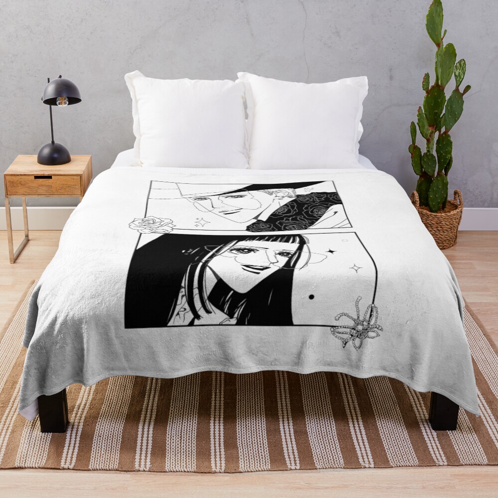 Paradise Kiss Caroline And George Butterfly Throw Blanket