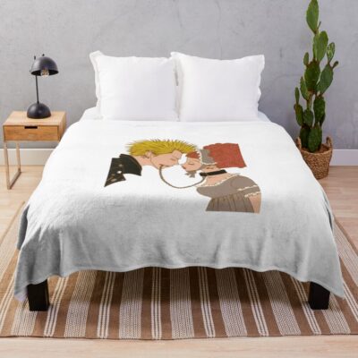 Miwako And Arashi Paradise Kiss Throw Blanket