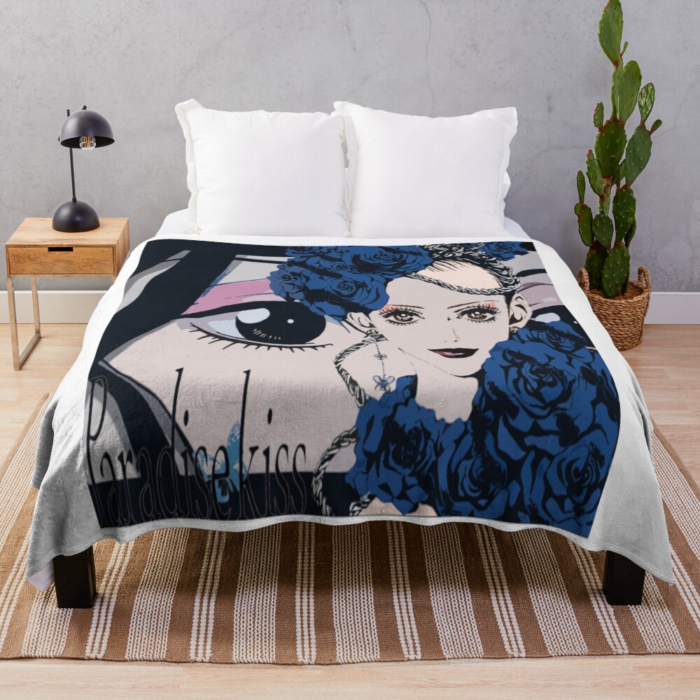 Paradise Kiss Yukari Illustrative Throw Blanket