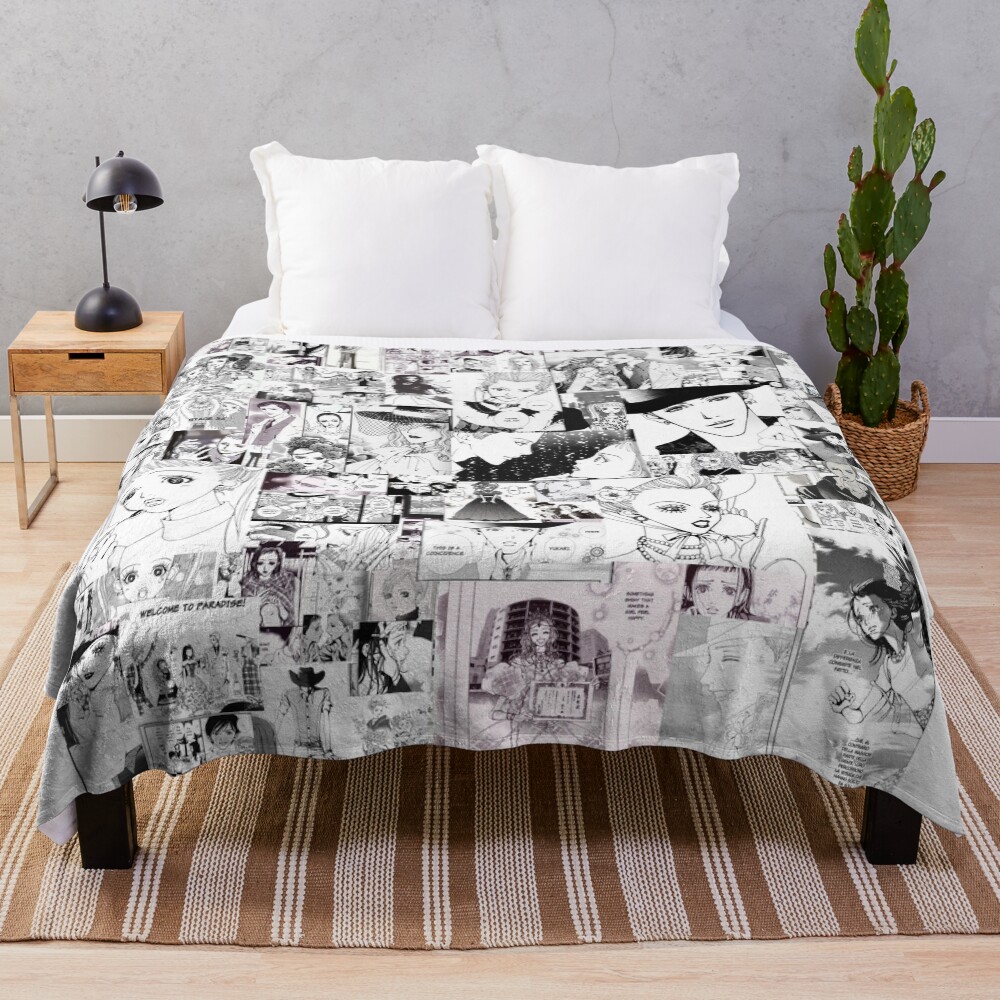 Paradise Kiss Retro Throw Blanket