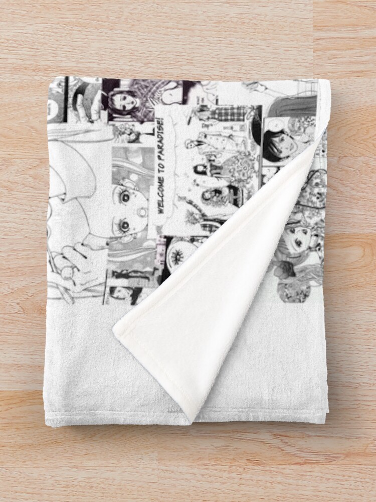 Paradise Kiss Retro Throw Blanket - Image 2
