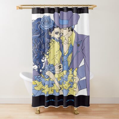 Paradise Kiss Yukari Caroline Hayakasa And Joji George Koizumi Spread 2 Shower Curtain
