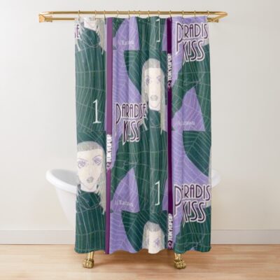 Vintage Iconic Tribute Artwork Shower Curtain