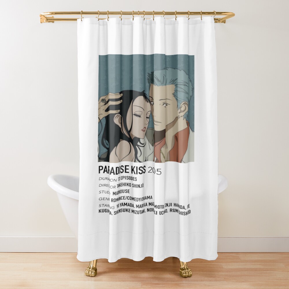 Paradise Kiss Alternative Poster Shower Curtain