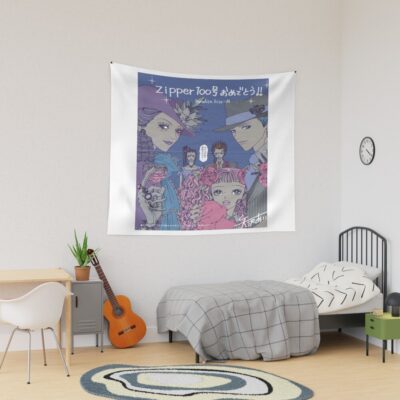 Paradise Kiss Zipper Colourful Tapestry