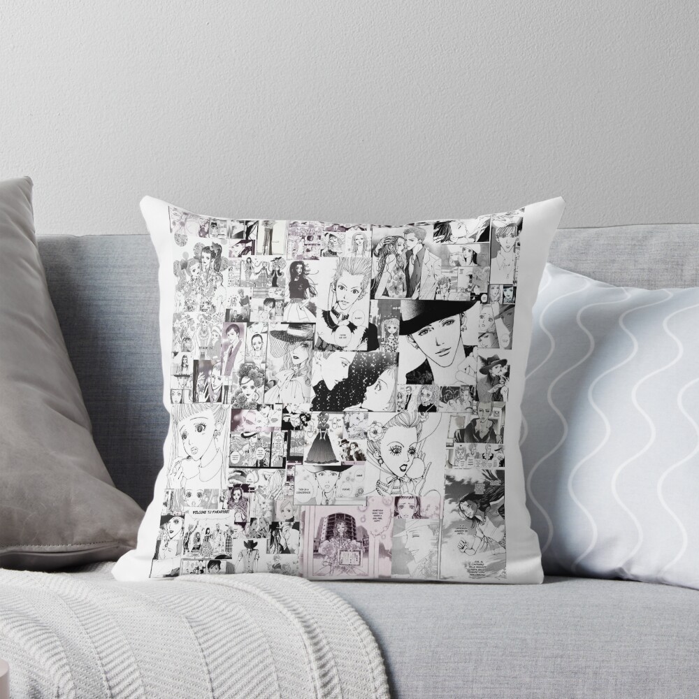Paradise Kiss Retro Throw Pillow