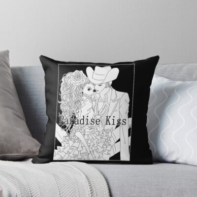 Paradise Kiss Vintage Throw Pillow