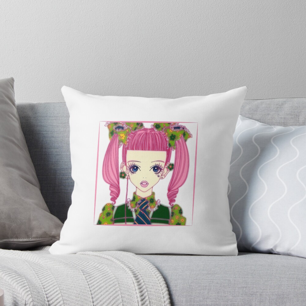 Miwako Paradise Kiss Sqaure Throw Pillow