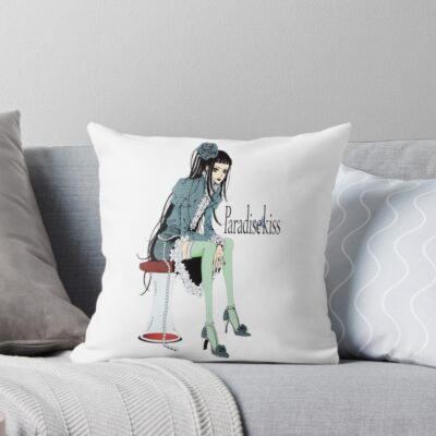 Paradise Kiss Yukari Caroline Throw Pillow