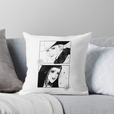 Paradise Kiss Caroline And George Butterfly Throw Pillow