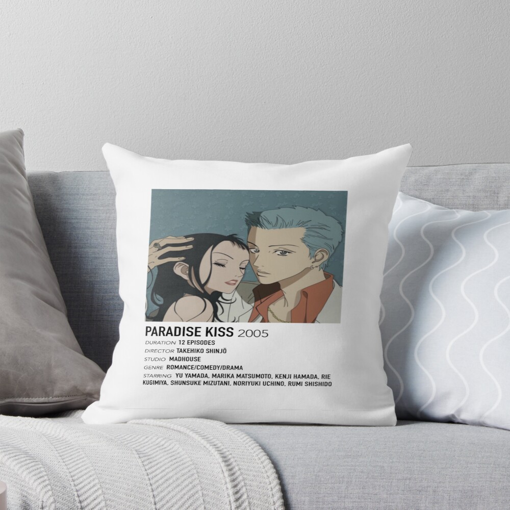 Paradise Kiss Alternative Poster Throw Pillow