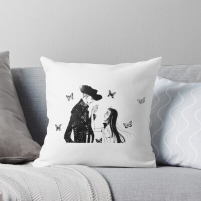 Yukari Hayasaka Caroline And George Throw Pillow