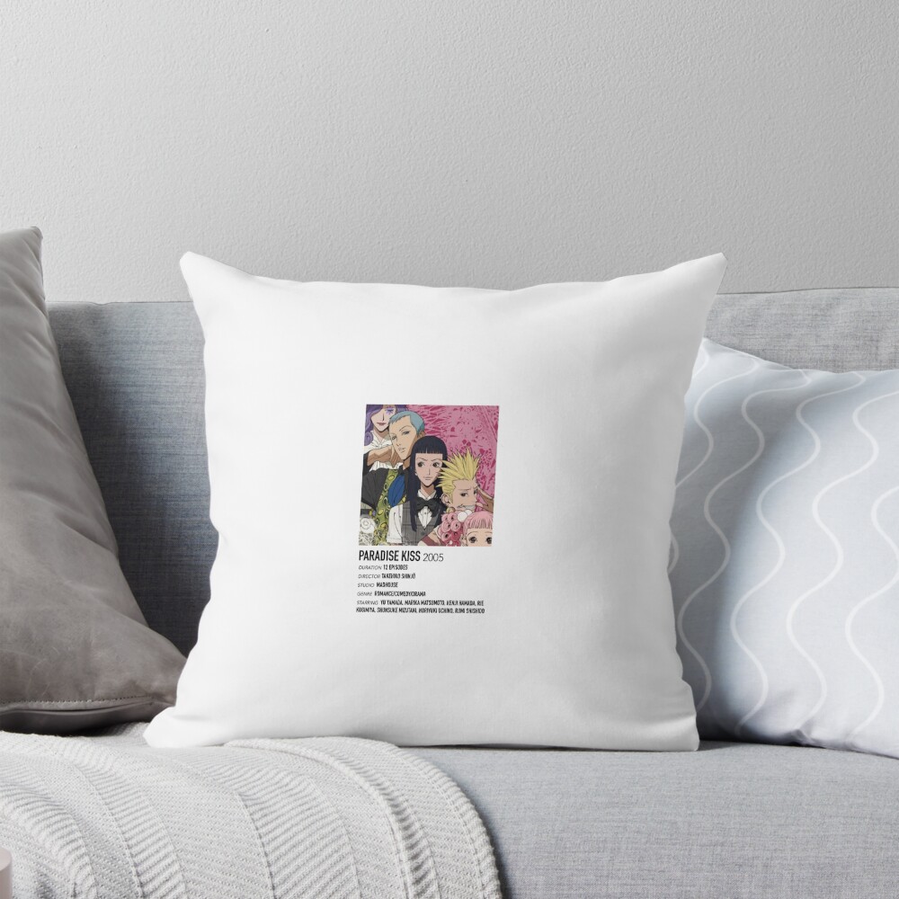 Paradise Kiss Alternative Poster Throw Pillow
