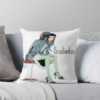 Paradise Kiss Yukari Caroline Throw Pillow